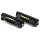 Картридж лазерный CACTUS (CS-C725D) для CANON LBP-6000/6020/6020B, комплект 2 шт., ресурс 2х1600 стр.