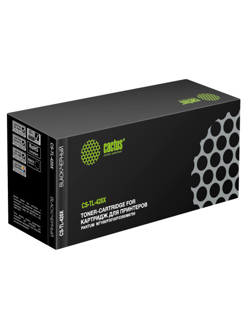 Картридж лазерный CACTUS (CS-TL-420X) для Pantum P3010D/P3010DW/P3300D/P3300DN/P3300DW, ресурс 6000 страниц