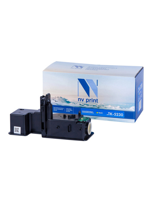 Тонер-картридж NV PRINT (NV-TK-5230Y) для KYOCERA ECOSYS P5021cdn/M5521cdn, желтый, ресурс 2200 стр.
