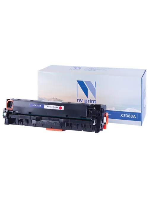 Картридж лазерный NV PRINT (NV-CF383A) для HP LJ M476dn/M476dw/M476nw, пурпурный, ресурс 2700 страниц