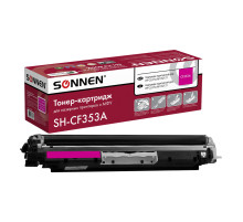 Картридж лазерный SONNEN (SH-CF353A) для HP CLJ Pro M176/177 ВЫСШЕЕ КАЧЕСТВО, пурпурный, 1000 страниц, 363953