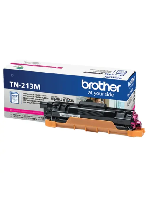 Картридж лазерный BROTHER (TN213M) HLL3230CDW/DCPL3550CDW/MFCL3770CDW, пурпурный, оригинальный, ресурс 1300 страниц