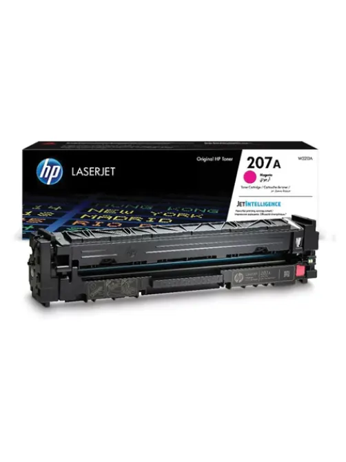 Картридж лазерный HP (W2213A) Color LJ M282/M283/M255, №207A, пурпурный, оригинальный, ресурс 1250 страниц
