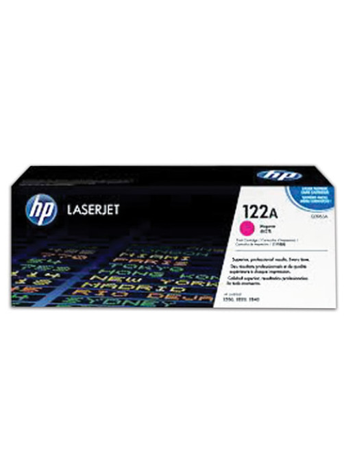 Картридж лазерный HP (Q3963A) ColorLaserJet 2550/2820 и другие, пурпурный, оригинальный, ресурс 4000 стр.