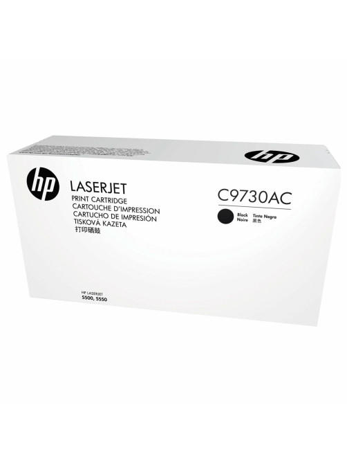 Картридж лазерный HP (C9730A) Color LaserJet 5500/5550, №645A, черный, оригинальный, ресурс 13000 страниц