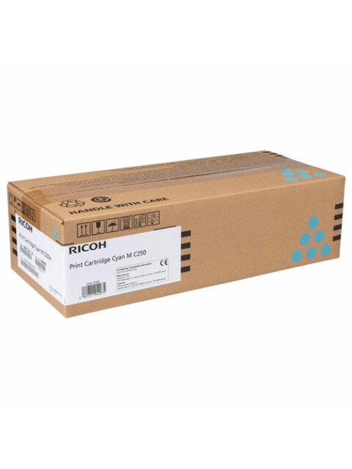 Картридж лазерный RICOH (M C250) для P300W/MC250FWB, голубой, оригинальный, ресурс 2300 страниц, 408353