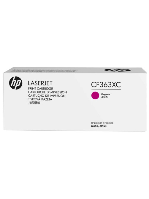 Картридж лазерный HP (CF363X) LaserJet Pro M552/M553, №508X, пурпурный, оригинальный, ресурс 9500 страниц