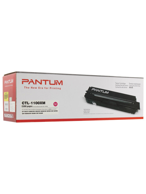 Картридж лазерный PANTUM (CTL-1100XM) CP1100/CM1100, пурпурный, оригинальный, ресурс 2300 страниц