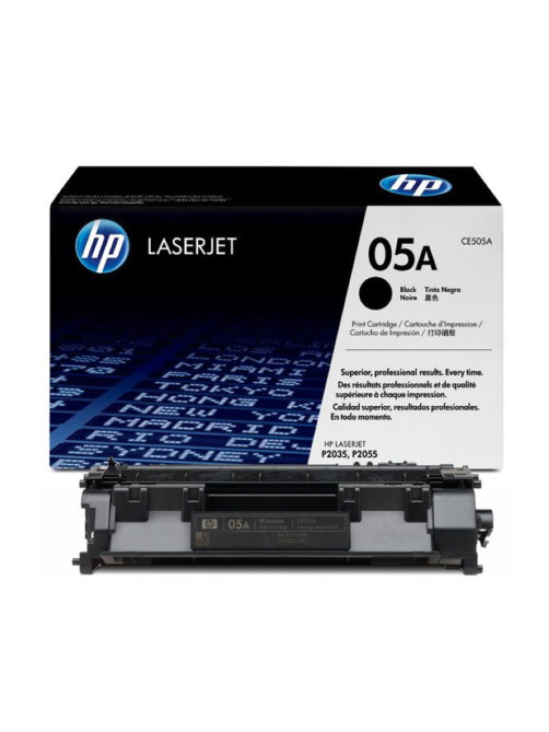 Картридж лазерный HP (CE505A) LaserJet P2035/P2055 и другие, №05А, оригинальный, ресурс 2300 стр.