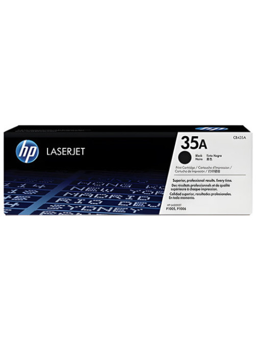 Картридж лазерный HP (CB435A) LaserJet P1005/P1006, №35А, оригинальный, ресурс 1500 страниц