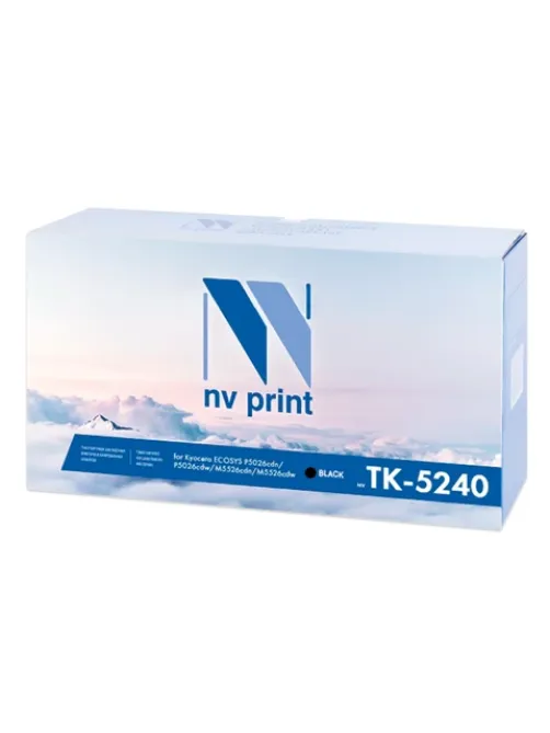 Тонер-картридж NV PRINT (NV-TK-5240K) для KYOCERA ECOSYS P5026cdn/w/M5526cdn, черный, ресурс 4000 стр.