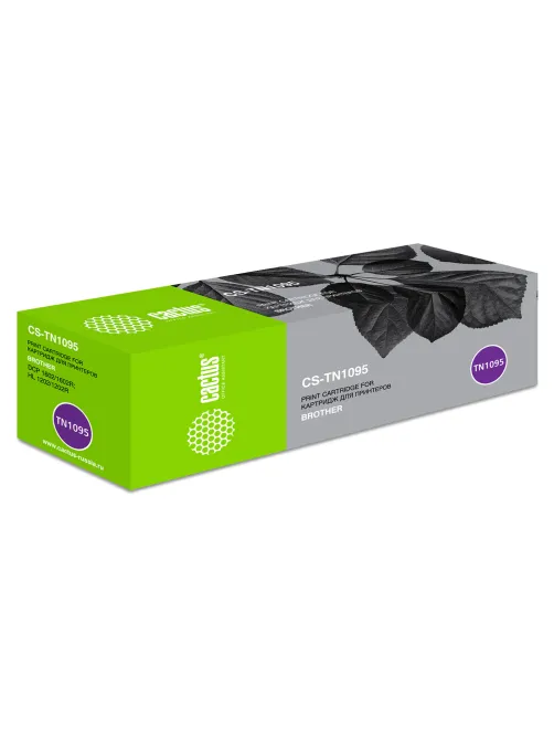 Картридж лазерный CACTUS (CS-TN1095) для BROTHER DCP-1602/1602R/HL-1202/1202R, ресурс 1500 стр.