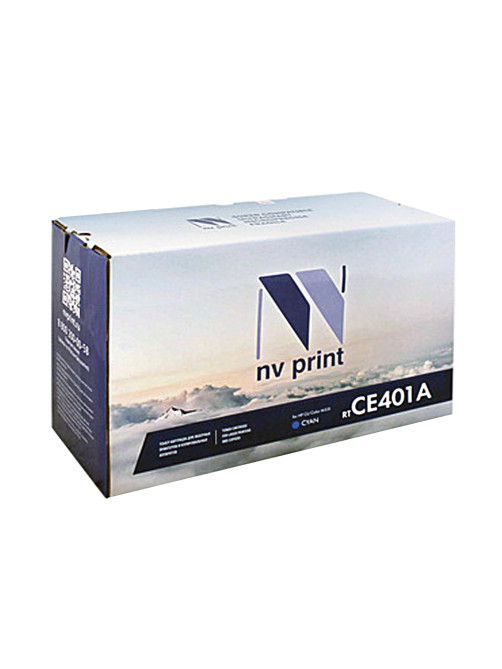 Картридж лазерный NV PRINT (NV-CE401A) для HP LaserJet Pro M570dn/M570dw, голубой, ресурс 6000 стр.
