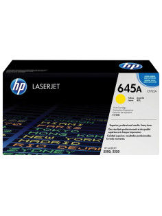 Картридж лазерный HP (C9732A) Color LaserJet 5500/5550, №645A, желтый, оригинальный, ресурс 12000 страниц