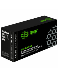 Картридж лазерный CACTUS (CS-EXV40) для Canon IR 1133/1133A/1133iF, ресурс 6000 страниц