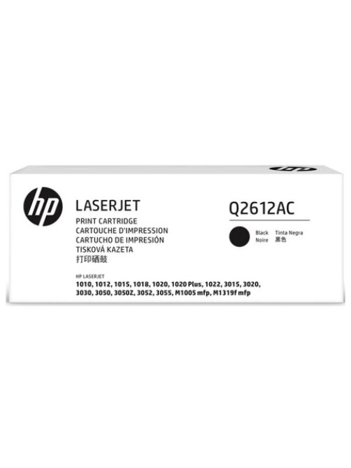 Картридж лазерный HP (Q2612A) LaserJet 1018/3052/М1005 и др., №12А, оригинальный, ресурс 2000 стр.