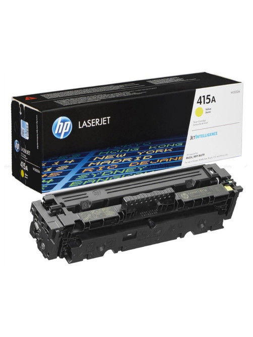 Картридж лазерный HP (W2032A) Color LaserJet M454dn/M479dw и др, №415A, желтый, оригинальный, ресурс 2100 страниц