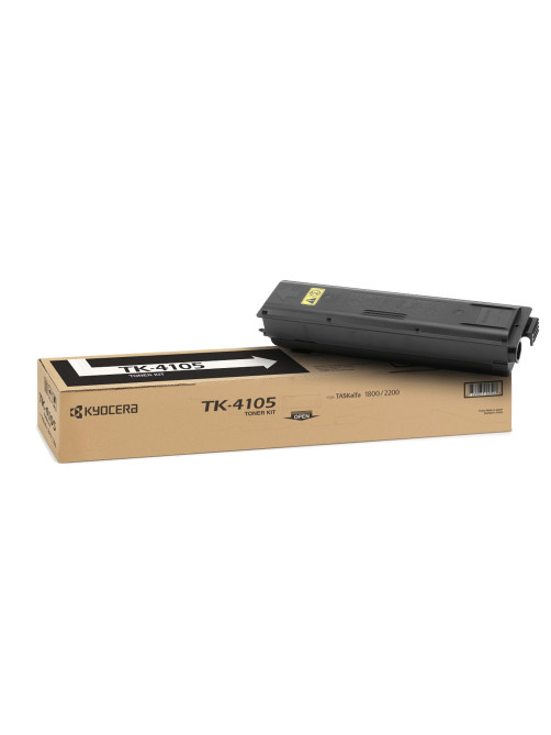 Тонер-картридж KYOCERA (TK-4105) TASKalfa 1800/2200/1801/2201, черный, оригинальный, ресурс 15000 страниц, 1T02NG0NL0