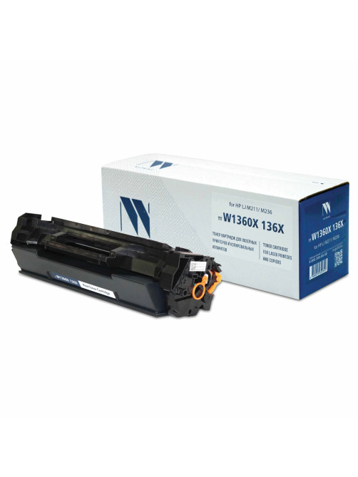 Картридж лазерный NV PRINT (NV-W1360X) для HP LaserJet M211/M236, ресурс 2600 страниц