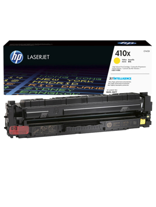 Картридж лазерный HP (CF412X) LaserJet Pro M477/M452, №410X, желтый, оригинальный, 5000 страниц