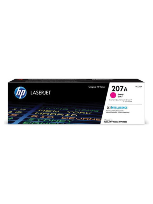Картридж лазерный HP (W2213A) Color LJ M282/M283/M255, №207A, пурпурный, оригинальный, ресурс 1250 страниц