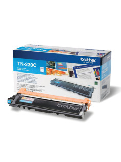 Картридж лазерный BROTHER (TN230C) DCP-9010CN/MFC-9120CN и другие, голубой, оригинальный, ресурс 1400 стр.