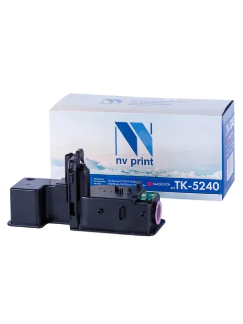 Тонер-картридж NV PRINT (NV-TK-5240M) для KYOCERA ECOSYS P5026cdn/w/M5526cdn, пурпурный, ресурс 3000 стр.