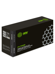 Картридж лазерный CACTUS (CS-TN2080) для BROTHER HL-2130R/DCP-7055R, ресурс 700 стр.