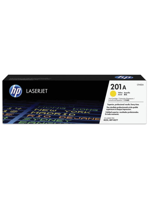 Картридж лазерный HP (CF402A) LaserJet Pro M277n/dw/M252n/dw, №201A, желтый, оригинальный, ресурс 1400 страниц