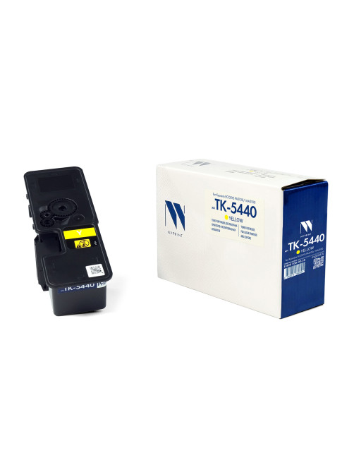 Картридж лазерный NV PRINT (NV-TK-5440Y) для Kyocera ECOSYS PA2100/MA2100, желтый, ресурс 2200 страниц