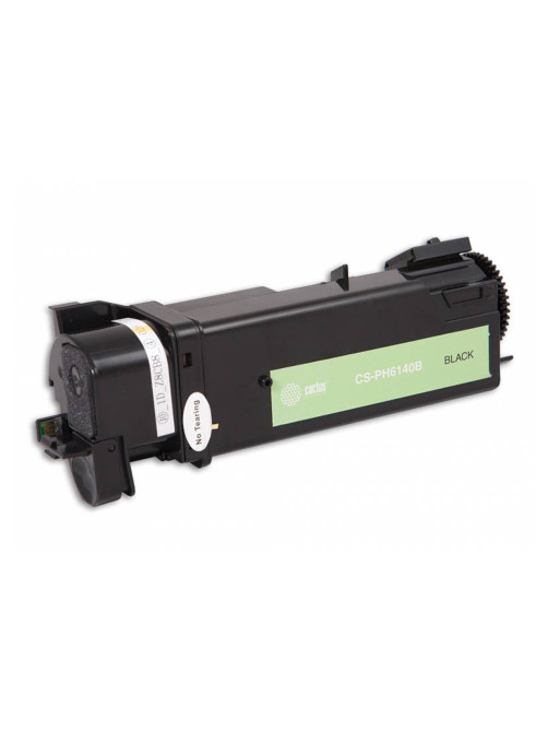 Тонер-картридж CACTUS (CS-PH6140B) для XEROX Color Phaser 6140, черный, ресурс 2600 стр.