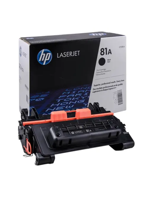 Картридж лазерный HP (CF281A) LaserJet M604n/M604dn/M605/M606/M630, №81A, оригинальный, ресурс 10500 страниц