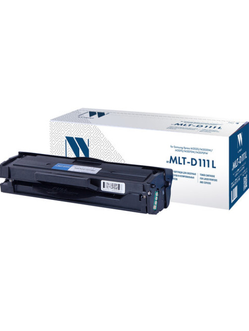 Картридж лазерный NV PRINT (NV-MLT-D111L) для SAMSUNG SL-M2020/2022/2070/2071, ресурс 1800 стр.