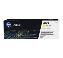 Картридж лазерный HP (CF382A) LaserJet M476dn/476dw/476nw, №312A, желтый, оригинальный, ресурс 2700 страниц