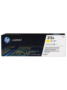 Картридж лазерный HP (CF382A) LaserJet M476dn/476dw/476nw, №312A, желтый, оригинальный, ресурс 2700 страниц