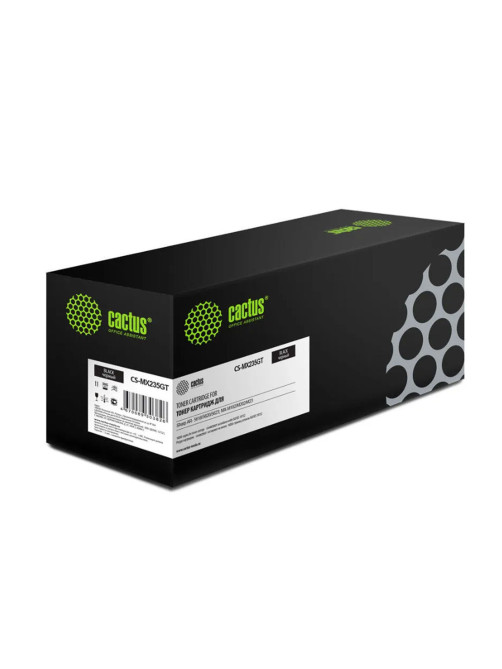 Картридж лазерный CACTUS (CS-MX235GT) для Sharp AR-5618/5620/5623/MX-M182/202/232, ресурс 16000 страниц