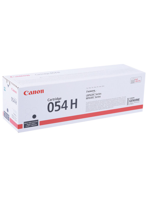 Картридж лазерный CANON (054HBK) для i-SENSYS LBP621Cw/MF641Cw/645Cx и другие, черный, ресурс 3100 страниц, оригинальный, 3028C002