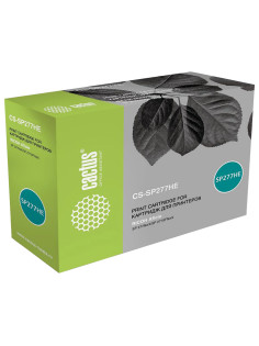Картридж лазерный CACTUS (CS-SP277HE) для RICOH SP277NwX/SP277SNwX/SP277SFNwX, ресурс 2600 стр.