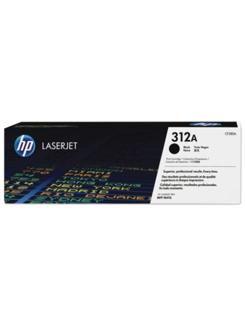 Картридж лазерный HP (CF380A) LaserJet Pro M476dn/476dw/476nw, №312A, черный, оригинальный, ресурс 2400 страниц