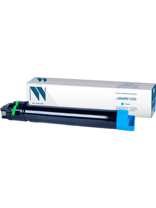 Тонер-картридж NV PRINT (NV-006R01520) для XEROX WorkCentre 7545/7556, голубой, ресурс 15000 стр.