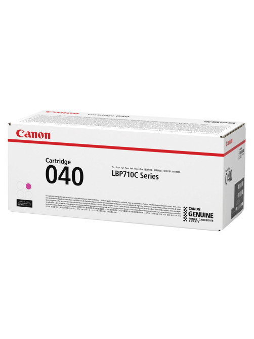 Картридж лазерный CANON (040M) i-SENSYS LBP710Cx/LBP712Cx, оригинальный, пурпурный, ресурс 5400 страниц, 0456C001