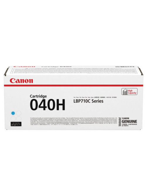 Картридж лазерный CANON (040H) i-SENSYS LBP710CX / 712CX, голубой, ресурс 10000 страниц, оригинальный, 0459C001