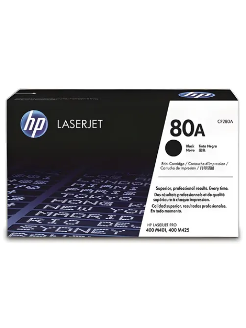 Картридж лазерный HP (CF280A) LaserJet Pro M401/M425, №80A, черный, оригинальный, ресурс 2700 страниц