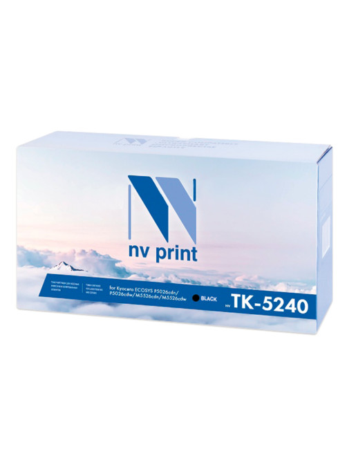 Тонер-картридж NV PRINT (NV-TK-5240K) для KYOCERA ECOSYS P5026cdn/w/M5526cdn, черный, ресурс 4000 стр.
