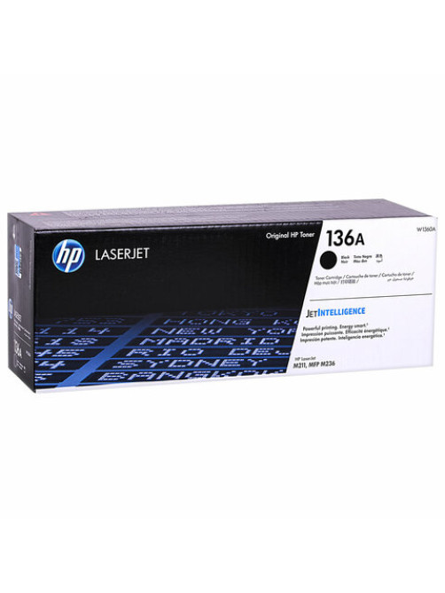 Картридж лазерный HP (W1360A) LaserJet M211dw/M236dw/M236sdn, №136A, ресурс 1150 стр., оригинальный