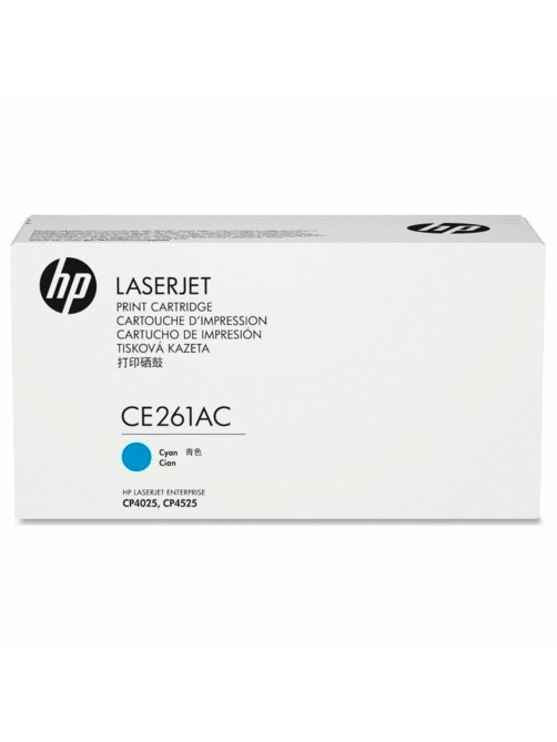 Картридж лазерный HP (CE261A) ColorLaserJet CP4025/4525, №647A, голубой, оригинальный, ресурс 11000 страниц