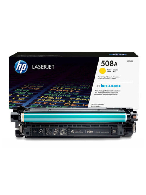 Картридж лазерный HP (CF362A) LaserJet Pro M552/M553, №508A, желтый, оригинальный, ресурс 5000 страниц