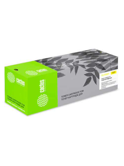 Тонер-картридж CACTUS (CS-TK8505Y) для Kyocera FS-4500CN/5550CN/TASKalfa 4551ci, желтый, ресурс 20000 страниц
