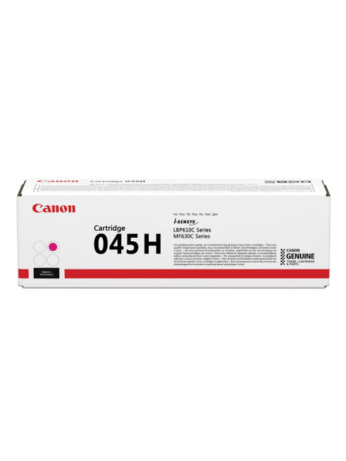 Картридж лазерный CANON (045HM) MF635/633/631/LBP 611/613, пурпурный, ресурс 2200 стр., оригинальный, 1244C002