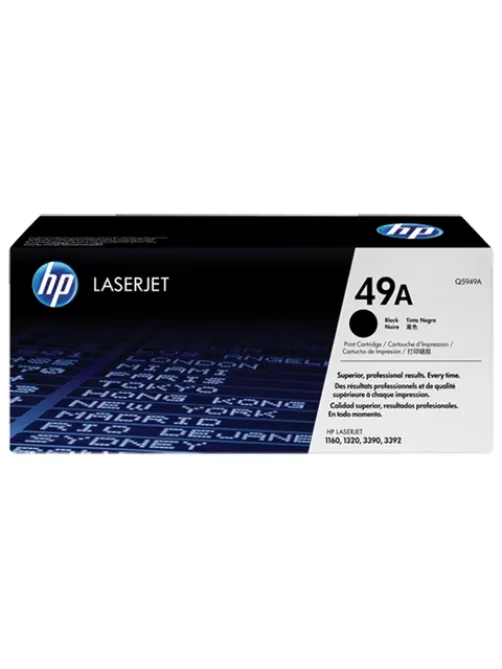 Картридж лазерный HP (Q5949A) LaserJet 1160/1320/3390, №49А, оригинальный, ресурс 2500 страниц
